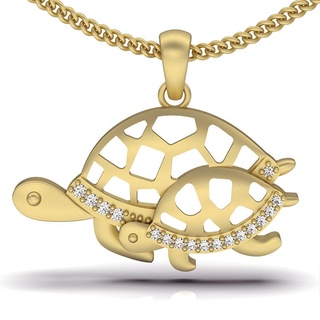 turtle pendant turtle pendant silver gold jewelry printable 3d model trend fashion design zbrush  3d print model - Mito3D