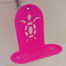 turtle soap hanger tool tortue bathroom salle bains maison savon 3d print model - Mito3D