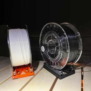 tush braguero profesional filamento rodar soporte carrete 3d print model - Mito3D
