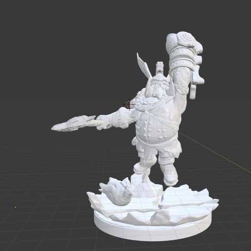 colmillo figurilla dota 2 heroe 3D print model - Mito3D