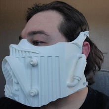 tusken vader inspiriert Maske Mode Star Kriege Cosplay Covid Stoßzahn 3d print model - Mito3D