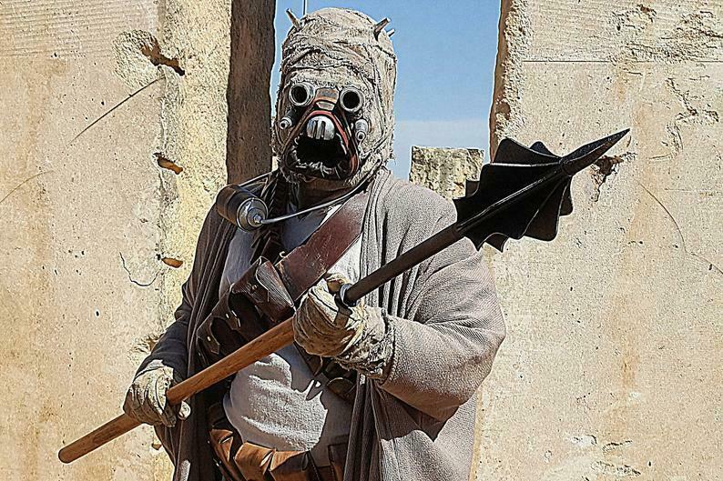 tusken raider gaffi stick v2 sand people sandman star wars props accessories cosplay costume 3D print model - Mito3D