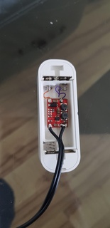tuya h&t humidity temperature sensor 2 aaa battery eliminator 3d print model - Mito3D