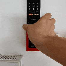 tv control holder gadget remote 3d print model - Mito3D