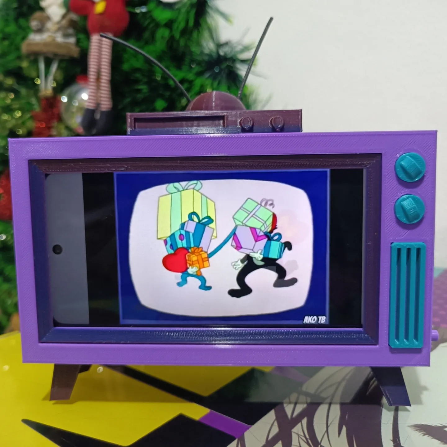 tv los Simpsons versão 3D print model - Mito3D