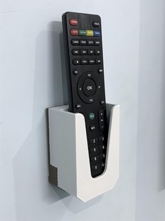 tv remote holder electronic 3d print model - Mito3D