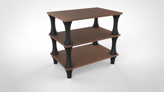 tv stand furniture 3d print model - Mito3D