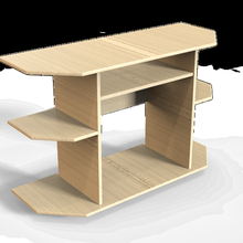 tv table 3d print model - Mito3D