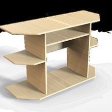 tv Tabelle Kunst 3d print model - Mito3D