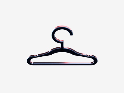 tween hanger hanger tween teen clothes closet teens  3d print model - Mito3D