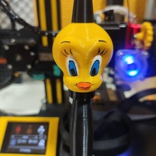 tweety piolin mouthpiece shisha hookah nozzle bong waterpipe nozzles 3d print model - Mito3D