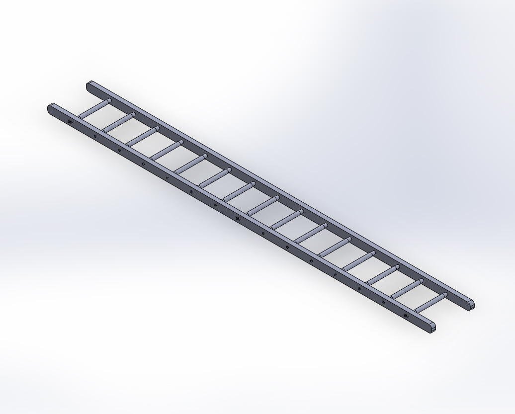 Fuß Leiter 3D print model - Mito3D