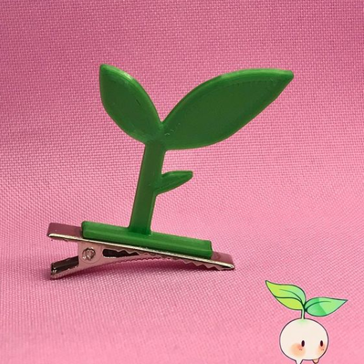 twig brooch jewelry brooches accessories 3D print model - Mito3D