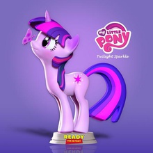 crepuscolo scintillare pony giocattolo ragazzo ragazza piccolo twilightsparkle cartone animato 3d print model - Mito3D