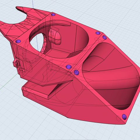 ikiz fan kefen mini v2 en iyi aracı monoprice monte edin yükseltmeleri twinfan 3D print model - Mito3D