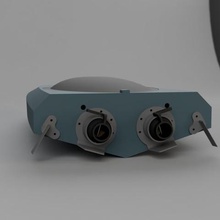 twin jet rc Boot v1 Spiel rc-Fahrzeuge Wasser remote racing schnell Drohne gesteuert 3d print model - Mito3D