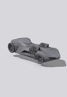 twin mill - hot wheels vehicle car toy 3d print model - Mito3D