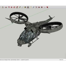 twin rotored dropship avatar various 3d print model - Mito3D