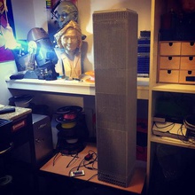 twin towers architecture 3d print model - Mito3D