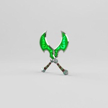 hoja doble Correcto artilugio Warcraft tormenta nieve hakkar espada vainilla 3d print model - Mito3D