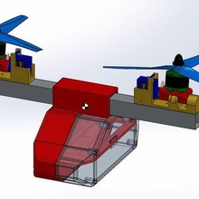 ikiz helikopter 3d print model - Mito3D