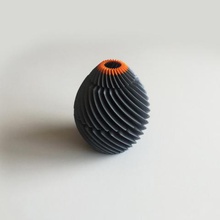twirl vaso 37 casa 3d print model - Mito3D