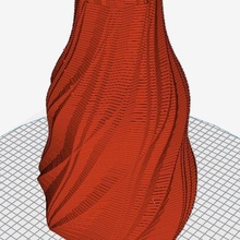 twist vase sv 31 vaso impressão argila 3d print model - Mito3D