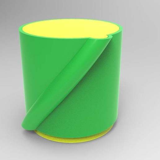 torcere misurazione tazza cucinando attrezzo contorto pranzo_cucina 3D print model - Mito3D