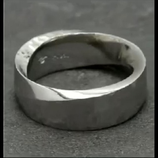 torsion bague anneaux mariage bande engagement 3d print model - Mito3D