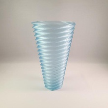 torção vaso modo de impressão a casa decoração swoosh resumo o flor da espiral spiralized torcida do 3d print model - Mito3D