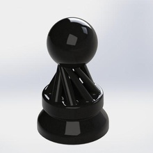 retorcido juego de ajedrez echec twist 3d print model - Mito3D