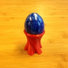 twisted uovo supporto di tazza casa 3d print model - Mito3D