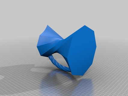 twisted jug 3d printing 3d print model - Mito3D