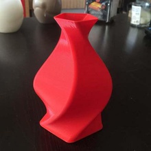 twisted pentagono vaso casa arredamento organico elegante 3d print model - Mito3D