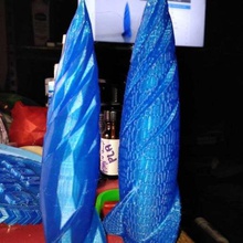 twisted rocket part 2 art sculptures 3d print model - Mito3D