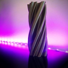 torcido seda vaso arte TwistedVase escultura textura tecido 3d print model - Mito3D