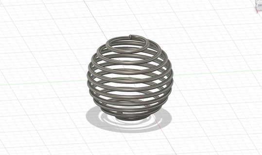 verdrehte Kugel Ball Twist 3d print model - Mito3D