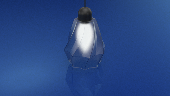 contorto stella lampada illuminazione muffa Casa ufficio cucina luce attrezzo giocattolo arte geometria geometrico 3d print model - Mito3D