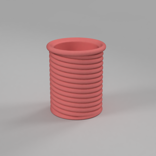 tordu vase vase 3d print model - Mito3D