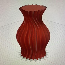 twisted vase m1 architecture mode espirilized 3d print model - Mito3D