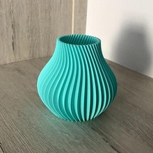 bükülmüş vazo m2 mimari mod ruhlu 3d print model - Mito3D