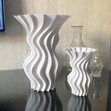 bükülmüş vazo m3 mimari mod ruhlu 3d print model - Mito3D