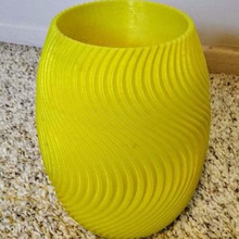 twistedflutes11 home decor vase 3d print model - Mito3D