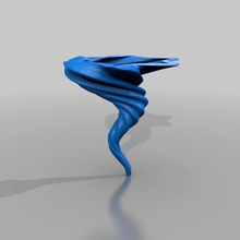 twister Kunst Skulpturen 3d print model - Mito3D