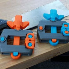 twistlock kelepçe aracı ahşap araçlar iş parçacığı dişli el aletleri kelepçeler 3d print model - Mito3D