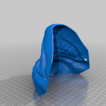 sinueux masque trous costume 3d print model - Mito3D