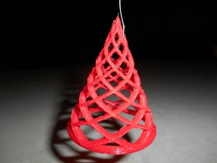 twisty tree ornament blender 3d christmas sculptures busts art 3d print model - Mito3D
