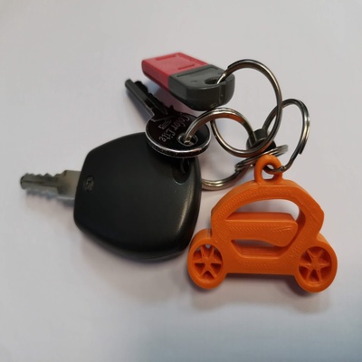 twizy porte clés renault automobile 3d print model - Mito3D