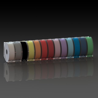 imposta rack filamento bobine dia 200mm cremagliera 3d print model - Mito3D