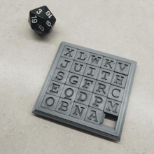 zweiseitig Schiebe-puzzle Spiel komplett montiert stocking stuffer Strumpf Füller 3d print model - Mito3D